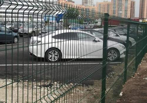 Ограждение парковки парковки бизнес центров в Полевском