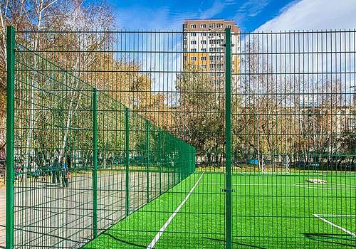 2Д забор для футбольной площадки в Полевском